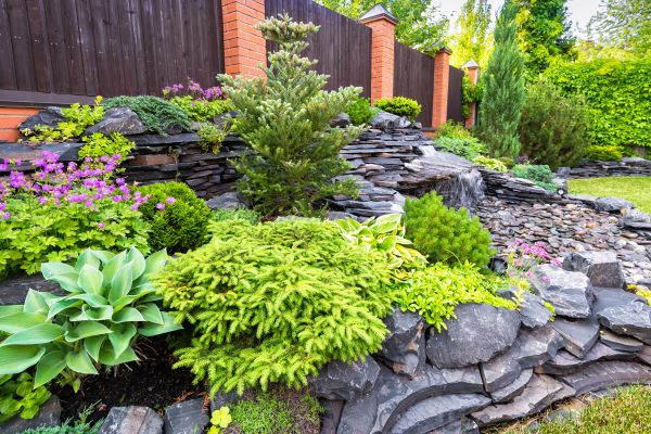 Stone Garden Installation in Camarillo